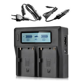 Chargeur rapide pour batteries Sony BP-U95
