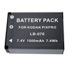 Batteries pour Kodak LB-070